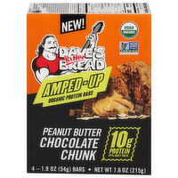 Dave's Killer Bread Protein Bars, Organic, Peanut Butter Chocolate Chunk, Amped-Up, 4 Each