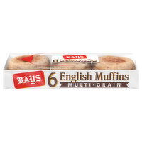 Bays English Muffins, Multi-Grain, 6 Each