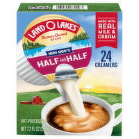 Land O Lakes Creamers, Half and Half, 7.3 Fluid ounce