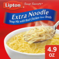 Lipton Soup Secrets Extra Noodle, 4.9 Ounce