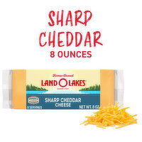 Land O Lakes Sharp Cheddar Cheese Chunk, 8 Ounce