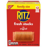 RITZ Fresh Stacks Original Crackers, Travel Snacks, Family Size, (12 Multi Snack Packs), 17.8 Ounce