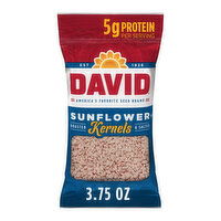 DAVID Seeds Salted and Roasted Sunflower Kernels, Keto Friendly Snack Seeds Salted and Roasted Sunflower Kernels, Keto Friendly Snack, 3.75 Ounce