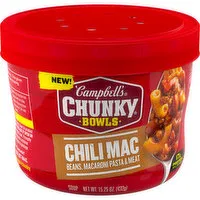 Campbell's® Chunky® Chili Mac Soup, 15.25 Ounce