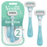 Venus Extra Smooth Sensitive Women's Disposable Razors, 2 Each