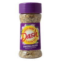 Dash Dash Salt-Free Onion & Herb Seasoning Blend, Kosher, 2.5 OZ Shaker, 2.5 Ounce