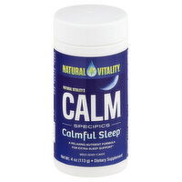 Natural Vitality Calm Calmful Sleep, Mixed Berry Flavor, 4 Ounce