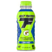 Fast Twitch Energy Drink, Zero Sugar, Cool Blue, 12 Fluid ounce