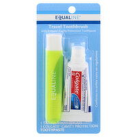 Equaline Travel Toothbrush Kit, 1 Each