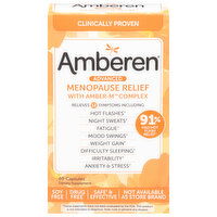 Amberen Menopause Relief, with Amber-M Complex, Advanced, Capsules, 60 Each