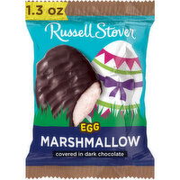 Russell Stover Easter Marshmallow Dark Chocolate Easter Egg, 1.3 Ounce