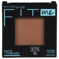 Fit Me Powder, 375 Java, Matte + Poreless, 0.29 Ounce