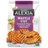 Alexia Fries, Seasoned, Waffle Cut, 20 Ounce