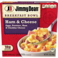 Jimmy Dean Jimmy Dean Breakfast Bowl, Ham, Frozen, 7 oz Bowl, 7 Ounce