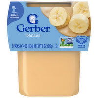 Gerber Banana, Sitter 2nd Foods, 2 Each