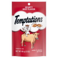 Temptations Treats for Cats, Hearty Beef Flavor, 3 Ounce