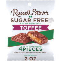 Russell Stover Sugar Free Toffee, 4 Each