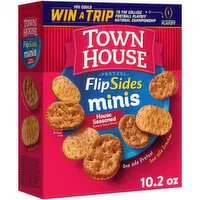 Town House Crackers, Oven Baked, House Seasoned, 10.2 Ounce