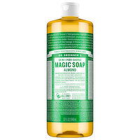 Dr. Bronner's Magic Soap, Pure-Castile, 18-in-1, Almond, 32 Fluid ounce