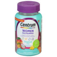 Centrum Multigummies, Women, Tropical Fruit, Gummies, 100 Each