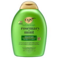 Ogx Shampoo, Clarifying Strength +, Rosemary Mint, 13 Fluid ounce