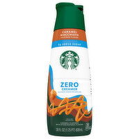 Starbucks Zero Added Sugar Caramel Macchiato Coffee Creamer, 28 Fluid ounce