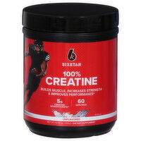 Six Star Creatine, 100%, Unflavored, 10.58 Ounce