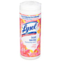 Lysol Brand New Day Disinfecting Wipes, Mango & Hibiscus Scent, 35 Each