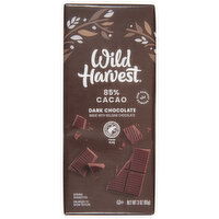 Wild Harvest Dark Chocolate, 85% Cacao, 3 Ounce