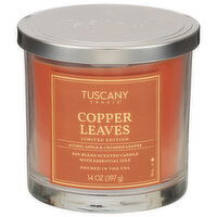 Tuscany Candle Soy Blend Copper Leaves Candle, 1 Each