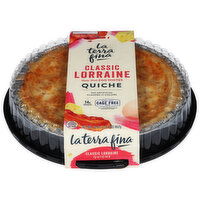 La Terra Fina Quiche, Classic Lorraine, 23 Ounce