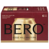 Bero Non-Alcoholic Edge Hill Hazy IPA Beer, 6 Each