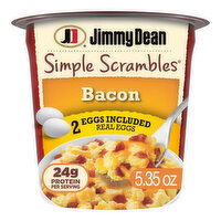 Jimmy Dean Simple Scrambles Bacon, 5.35 Ounce