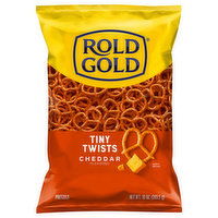 Rold Gold Pretzels, Cheddar Flavored, Tiny Twists, 10 Ounce