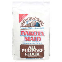 North Dakota Mill Dakota Maid Flour, All Purpose, 5 Pound