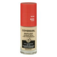 CoverGirl Outlast Foundation, 3-in-1, Ivory 805, SPF 18, 30 Millilitre