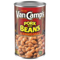 Van Camp's Pork and Beans, in Tomato Sauce, 28 Ounce