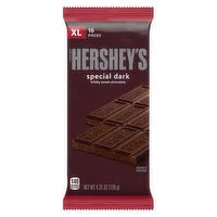 Hershey's Chocolate, Mildly Sweet, Special Dark, XL, 4.25 Ounce