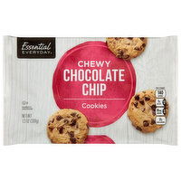 Essential Everyday Cookies, Chocolate Chip, Chewy, 13 Ounce