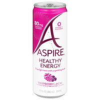 Aspire Energy Drink, Healthy, Raspberry + Acai, 12 Fluid ounce