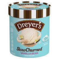 Dreyer's Vanilla Bean, Slow Churned, Light, 1.5 Quart