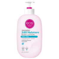 EOS Shea Better Body Lotion, Fresh + Cozy, 24H Moisture, 16 Fluid ounce