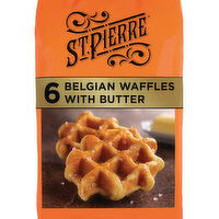 St Pierre Butter Brioche Waffles, 6 packs, 10.6 oz, 6 Each