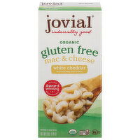 Jovial Mac & Cheese, Gluten Free, White Cheddar, 6 Ounce