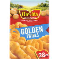 Ore-Ida Golden Twirls French Fries Fried Frozen Potatoes, 28 Ounce