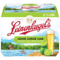 Leinenkugel's Beer, Leinie Lodge Lime, Mexican-Style Lager, 12 Each