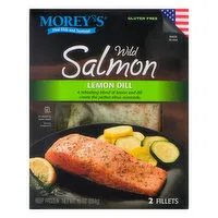 Moreys Fillets, Wild Salmon, Lemon Dill, 2 Each