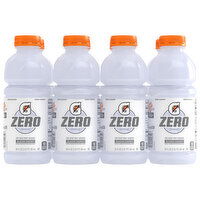 Gatorade Zero Thirst Quencher, Zero Sugar, Glacier Cherry, 8 Each