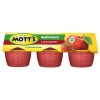 Mott's Applesauce, Strawberry, 6 Pack, 6 Each