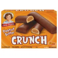 Little Debbie Cookie Bars, Peanut Butter, Crunch, 12 Each